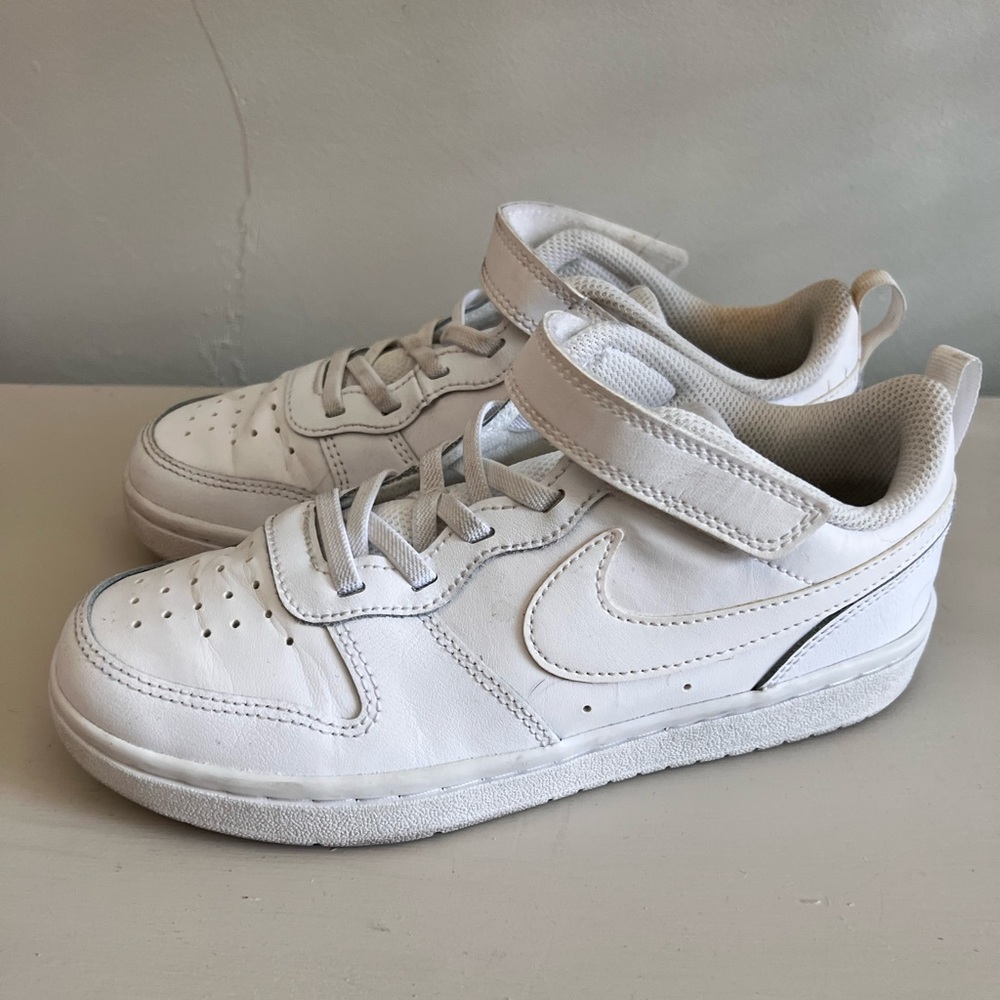 Youth, size 2.  Nike Court Borough Low 2.